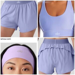 ALO Yoga Women's Lavender Shorts